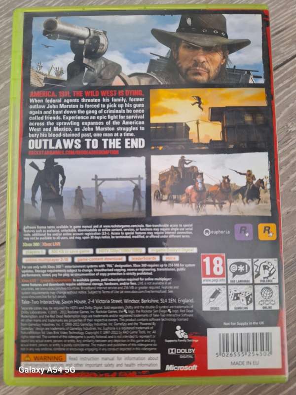 Red Dead Redemption (XBOX 360) - NEXT BUSINESS DAY SHIPPING!