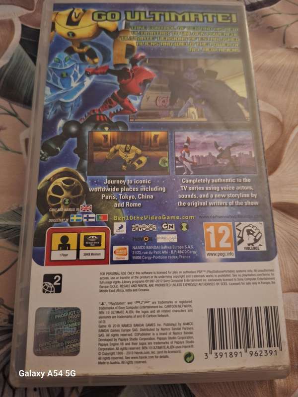 Ben 10 Ultimate Alien : Cosmic Destruction (PSP) - NEXT BUSINESS DAY SHIPPING!