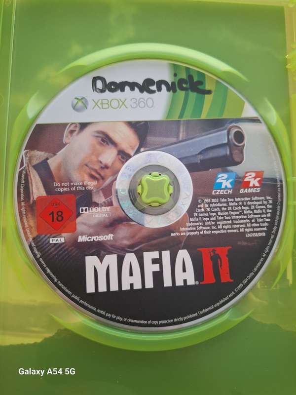 Mafia II (XBOX 360) (COVER CLASSICS - DISC ORIGINAL) - NEXT BUSINESS DAY SHIPPING!
