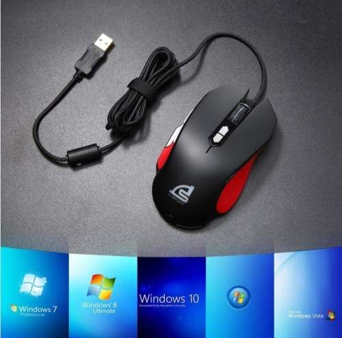 SIGNO MACRO GAMING MOUSE (WIRED)