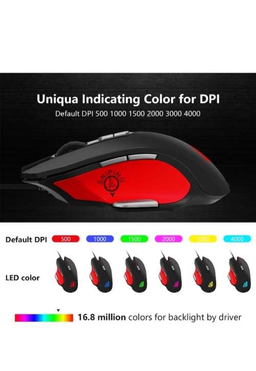 SIGNO MACRO GAMING MOUSE (WIRED)