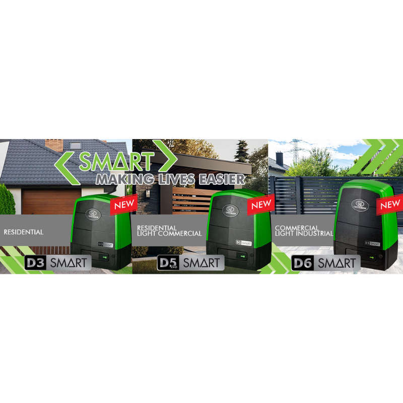 Centurion D3 SMART Sliding Gate Operator Kits- Steel
