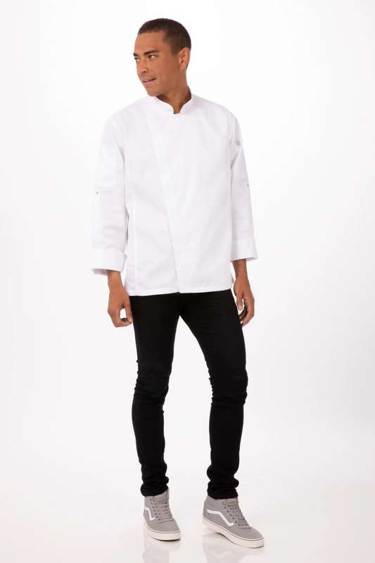 Chef Works Hartford Chef Jacket - White (XL)