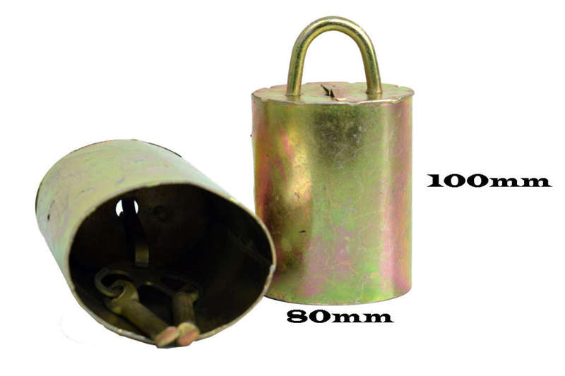 COW BELLS STEEL 100 X 80MM