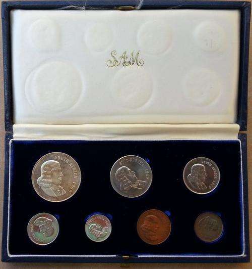 1965 Short Proof Set, in S.A.M. Box