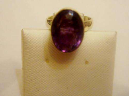 CRAZY R1 START!!!! Stunning Huge Amethyst Ring set in Sterling Silver