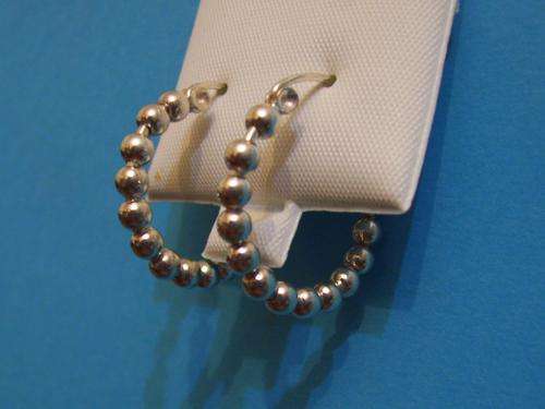 ***CRAZY START*** STUNNING STERLING SILVER HOOPS