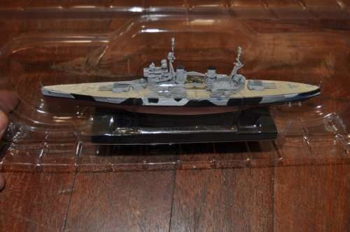 ATLAS DIECAST WARSHIP IN MINT CONDITION,BOXED,HMS ANSON