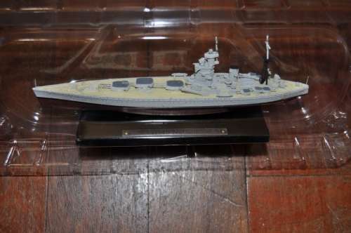 ATLAS DIECAST WARSHIP IN MINT CONDITION,BOXED,HMS NELSON