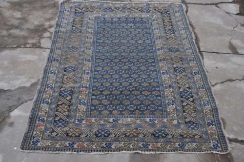 BEAUTIFUL PERSIAN HANDMADE VINTAGE CARPET 80X126CM
