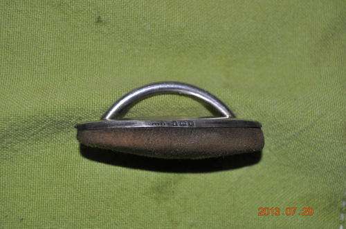CRAZY START R1 !!! CUTE STERLING SILVER HALLMARKED NAIL BUFFER