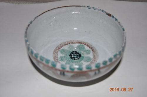 CRAZY START R1 !!! CERAMIC BOWL BY OLD JAR POTTERIES(TOJ)