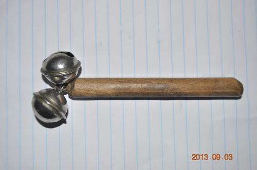 CRAZY START R1 !!! EARLY 20th CENTURY BABY RATTLE