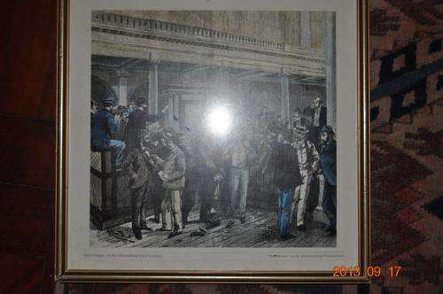 CRAZY START R1 !!!!.AWESOME!!!! OLD HANDCOLORED PRINT,JHB STOCK EXENGE