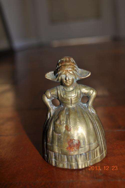 BEAUTIFUL!!!! OLD BRASS DUTCH  BELL!!!