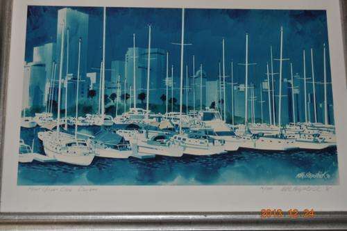 AMAZING!!! SIGNED PRINT BY MIKE FITZPATRICK 16/250