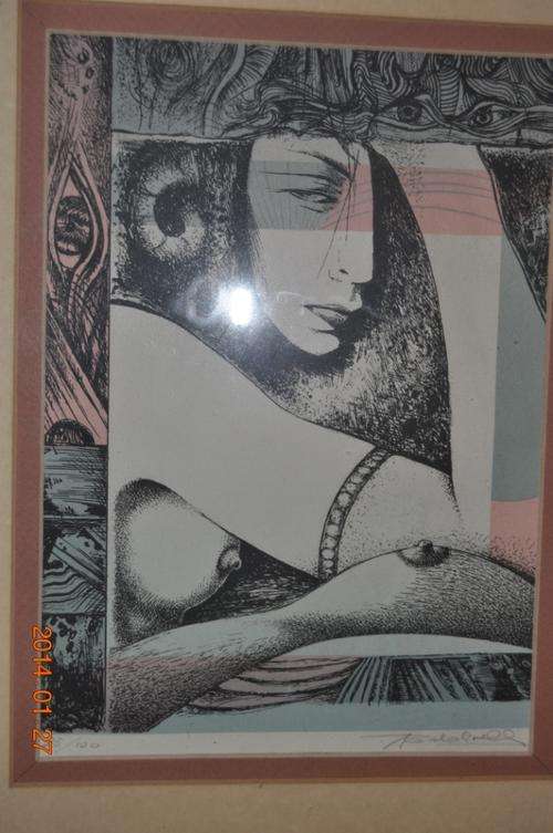 STUNNING!!! NUDE ETCHING