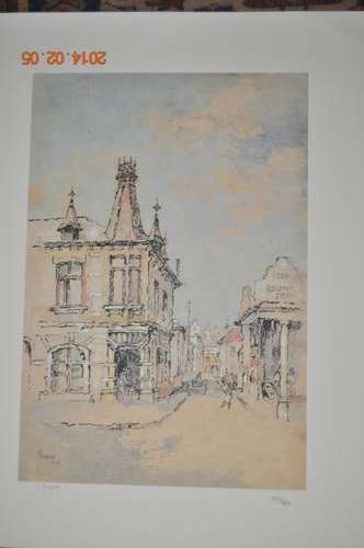 STUNNING!!! GREGOIRE JOHANNES BOONZAIER,SIGNED ,NUMBERED