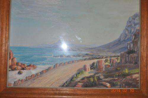 BEAUTIFUL!!!! PASTEL BY CARCHER IN NICE FRAME!!!!