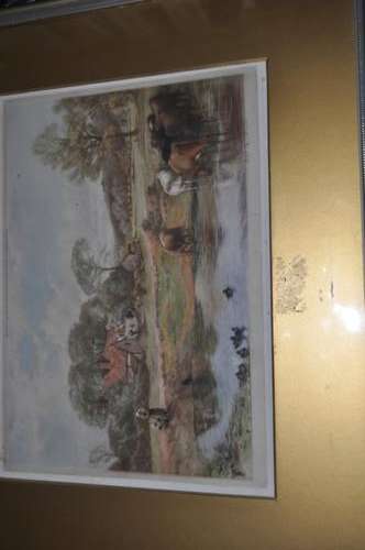 COLORED,SIGNED PRINT BY HENDERSON,PUBLISHED LIVERPOOL,1929