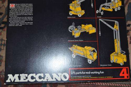 NEVER BEEN USED!!!! MECCANO SET!!!! RARE!!!!