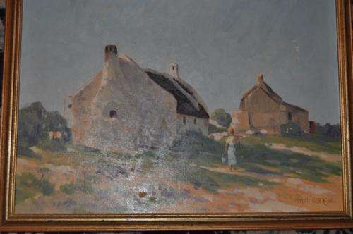 STUNNING OIL ON BOARD BY HERMAN HOTTINGER