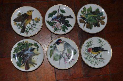 COLLECTION OF 6 LIMITED EDITION,SIGNED PORCELAIN PLATES