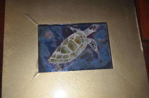 GREAT INVESTMENT!!! AMAZING OIL ON COPPER BY FAMOUS ERICA FRASER,VALUE R8000