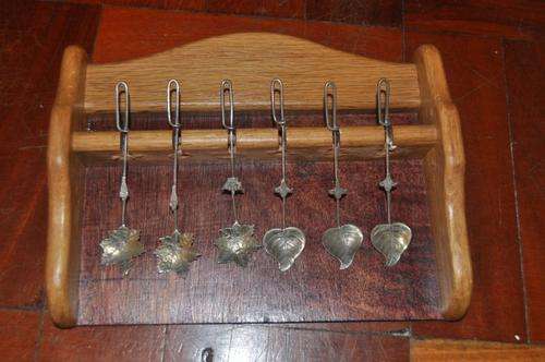 COLLECTION OF SIX STERLING SILVER SPOONS
