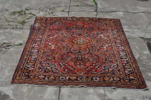 SO BEAUTIFUL VINTAGE PERSIAN HANDMADE CARPET,AMAZING COLORS,163X202CM-BIG ONE!!!