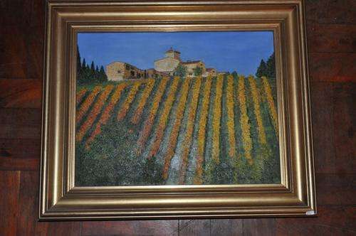 GORGEOUS OIL ON BOARD BY LINDA ROSE-INNES