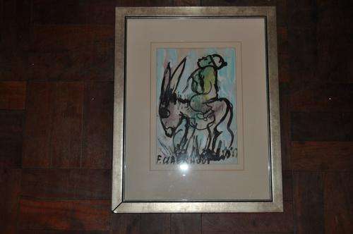 GREAT INVESTMENT!!! ORIGINAL MIXED MEDIA BY FAMOUS S.A.MASTER FRANS CLAERHOUT