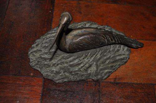 GORGEOUS BRONZE FIGURINE BY FAMOUS CALDER-GRAB IT!!!!