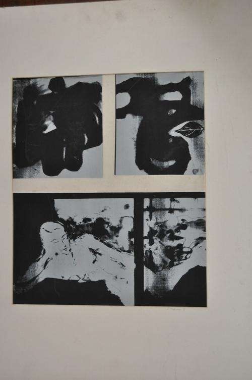 SILKSCREEN 'REFLECTION II" BY LISTED S.A.ARTIST J.MYBURGH 1 OF 5