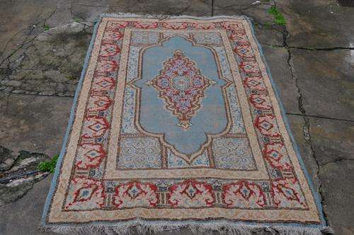 BEAUTIFUL VINTAGE PERSIAN HANDMADE CARPET 135X215CM
