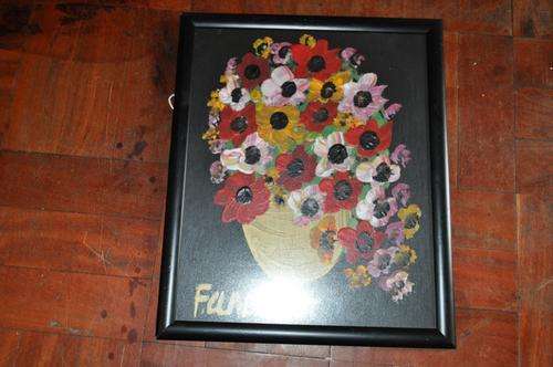 ORIGINAL MIXED MEDIA STILL LIFE BY FRANS CLAERHOUT