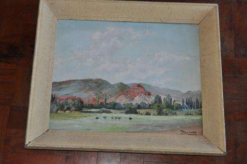 OIL ON BOARD BY REYNEKE-NICE DETAILED ARTWORK