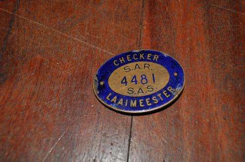 S.A.R. BADGE