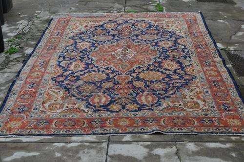FANTASTIC OLD HUGE HANDMADE PERSIAN CARPET-228X312CM