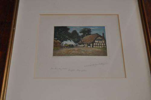 Etching by Claude Hamilton Rowbotham (1864-1949),SIGNED BY ARTIST IN PENCIL