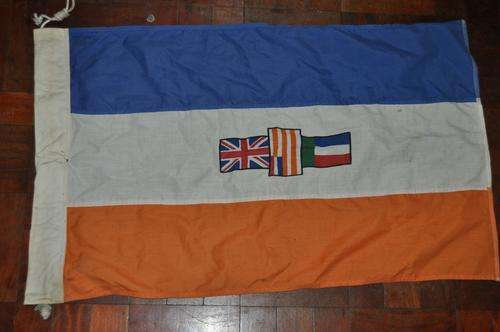 WOW!! OLD S.A. FLAG 90CM IN GOOD CONDITION