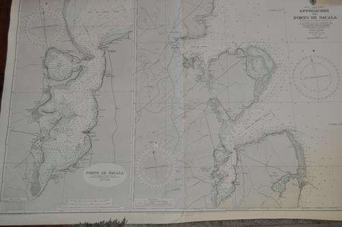 MAP OF  EAST AFRICA APPROACHES TO PORTO DE NACALA