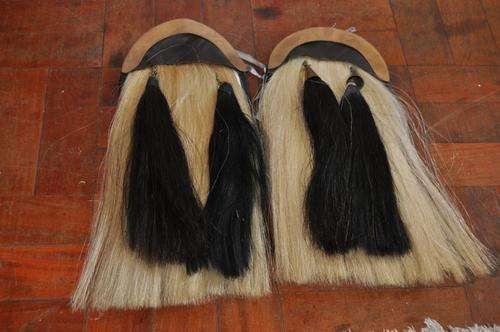 wow!!!! PAIR OF TRADITIONAL SCOTTISH SPORRANS MADE OF REAL HORSE HAIR