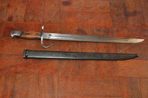 WOW!!! RARE JAPANESSE ARISAKA BAYONET,EARLY EDITION IN GREAT CONDITION,ARMORY STAMP