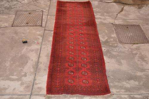 STUNNING VINTAGE HANDMADE CARPET-RUNNER 80X290CM