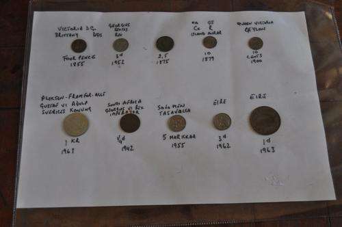 COLLECTION OF INTERNATIONAL COINS-LOOK DESCRIPTION