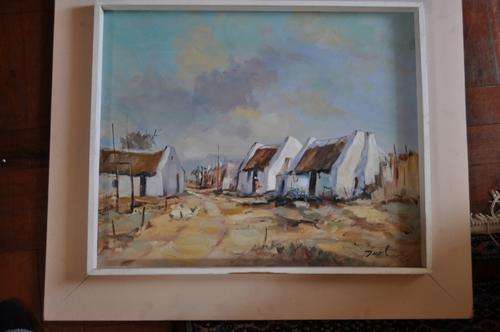 AWESOME OIL ON BOARD BY DAVID ALLEN-GRAB IT!!!
