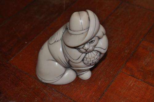 FIGURINE OF CAT BY FAMOUS JOHN BICCARD