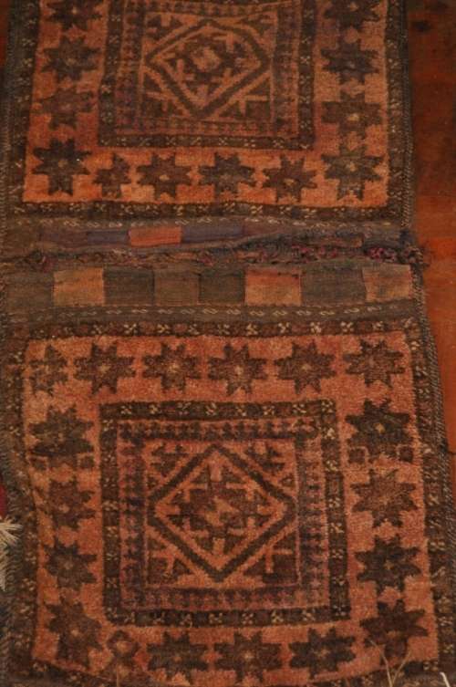 TRADITIONAL PERSIAN SADDLE BAG HANDMADE-JUST LOOK AT THIS!!!