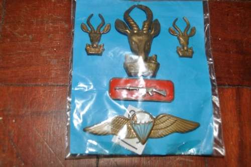 COLLECTION OF SADF BADGES